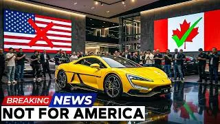 Why Americans Can’t Buy These Cheap EVs (Canada Made a Deal With China)