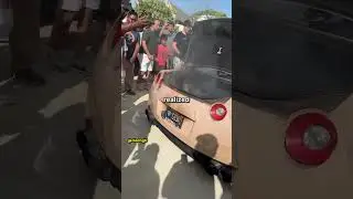 GTR Catches Fire Shooting Flames