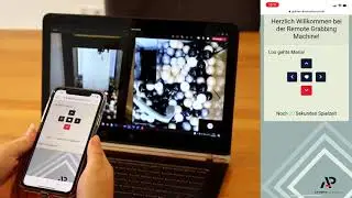 Remote Grabbing Machine - Live Stream Event