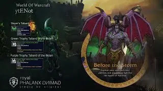 Slayer's Tabard at Demon Hunter Order Hall-Dear Blizzard Entertainment Animated Tabard Maybe