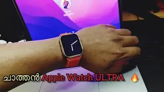HW 8 Smartwatch || Apple Watch ULTRA clone unboxing & Review