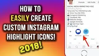 How To Create Instagram Story Highlight Icons [2018] Make Instagram Story Highlight Covers
