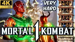 MK1 *MASTERY QUAN CHI* VERY HARD KLASSIC TOWER GAMEPLAY!! (SAREENA AS KAMEO) 4K 60 NO MATCHES LOST!!