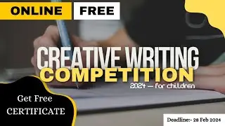 Free Online Competition 2024 || 🤩Get Free Certificate
