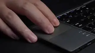 Foldable bluetooth keyboard with touchpad