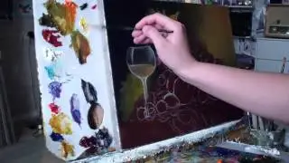 Алла Белопесоцкая видеоурок живопись маслом