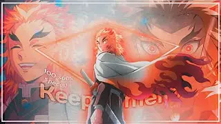Keep it mello | Demon Slayer  100 subs special🎉🎊 [Edit/Amv]