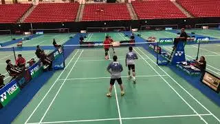 Taufik Hidayat/Tony Gunawan VS Halim Haryanto Ho/Sattawat Pongnairat Final WCBF Las Vegas Badminton