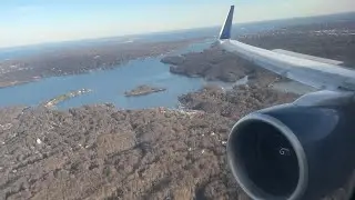 Firm Landing Delta Airlines 757-232 Landing in Baltimore (BWI)