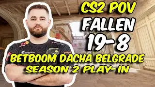 CS2 POV | FURIA FalleN (19/8) vs 9 Pandas (Inferno) BetBoom Dacha Belgrade Season 2 Play-in