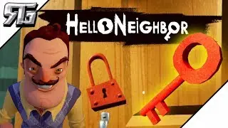 HOW TO GET THE RED KEY FAST! Hello Neighbor Gameplay E:1