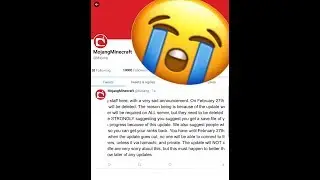 So Sad! Mojang Deleting Servers...[SO SAD, THE FEELS, MUCH DEPRESSION]