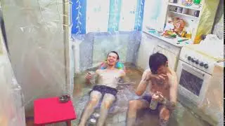 Типичная вечеринка с бассейном.(за мотивами  Dragonauts)