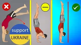 How to do a handstand fast - 17 Exercises for Step by step Workout