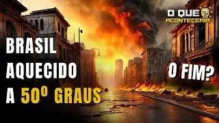BRASIL A 5O GRAUS, O QUE ACONTECERIA? ALERTA VERMELHO