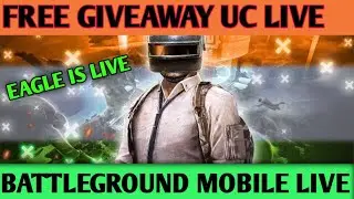 BATTLEGROUNDS MOBILE LIVE🔴| FREE GIVEAWAY UC LIVE | 