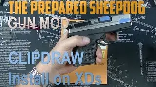 Installing Clipdraw on a Springfield XDs - Gun Modification