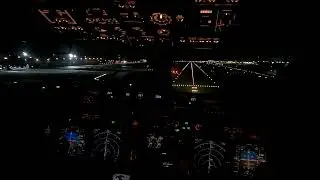 Ночные посадки, Night landings,UUWW 04 03 22