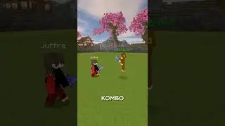 Что такое комбо в майнкрафте? #asmr #bedwars #minecraft #pvp
