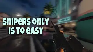 Snipers only in Cold War is way to easy