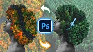 Double Exposure Effect | Photoshop Tutorial