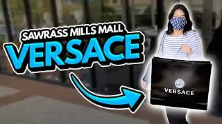 Versace Outlet Shopping Vlog 🛍