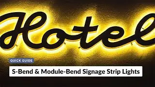 A Quick Guide: S-Bend & Module-Bend LED Strip Lights