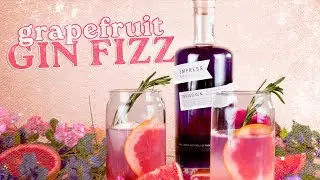 Grapefruit Gin Fizz 🌸🍊