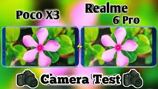 Poco X3 vs Realme 6 Pro Camera Comparison | Poco X3 Camera Test |