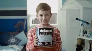 Reklama farby Dekoral Clean&Color 30 sek. wer.1