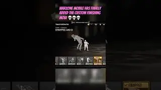 Showcasing the all new CUSTOM FINISHING MOVE Feature in WARZONE MOBILE with the BLACKCELL Characters