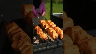 Шашлык из лосося 