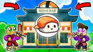 2 YOUTUBER im SUSHI TYCON in ROBLOX!