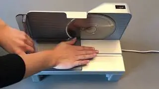 Schlitten richtig aufsetzen beim ritter-Allesschneider E 16