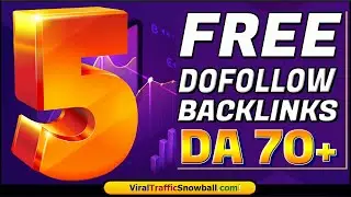 How to Build Instant Approval High Quality FREE Dofollow Backlinks List 2023 👑 5 DA 70+ Websites