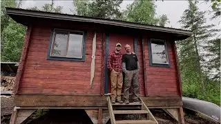 Preparing Remote Log Cabin in Alaska Before Departing