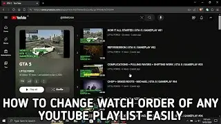 HOW TO CHANGE VIDEOS ORDER OF ANY YOUTUBE PLAYLIST TO WATCH IT IN ANY ORDER TOU WANT TO ...