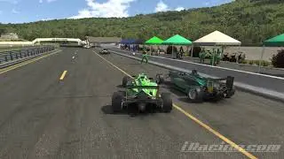 I get hit by a tire!