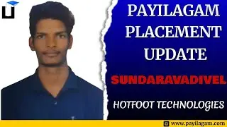 Payilagam Placement - Sundaravadivel (Hotfoot Technologies) - JAVA Training - Payilagam