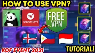 TRICK! HOW TO USE VPN IN KOF EVENT 2021 (TUTORIAL) IN MOBILELEGENDS