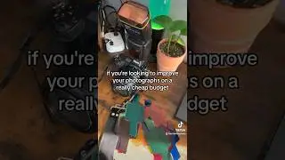 Inexpensive photography hacks! #photography #speedlight #phototips #photographyhacks #photoshoot