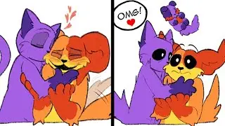 Огромный шок для CatNap 😱┃Время игры с Поппи Глава 3┃Дубляж комиксов на руссокм