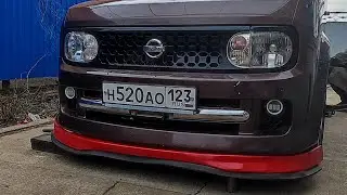 Замена сайлентблоков на Nissan Cube Z11 (подрамник, задняя балка)