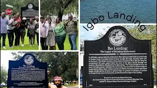 Igbo landing historical site in Savannah Georgia