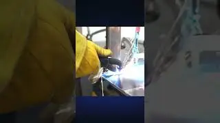 Welding as a Newbie! #welder #new #shorts