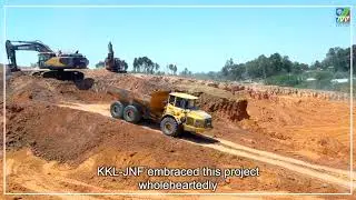 KKL-JNF is Preparing Ground in Kibbutz Ruhama for a Neighborhood for Kfar Aza evacuees