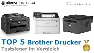 Die besten Brother Drucker 2024 (TOP 5) 🥇 Testsieger im Vergleich (gut und günstig)
