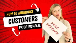 How to inform your clients about the price increase ?