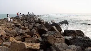 Pondy Main Beach (Rock Beach) The Heartbeat of Puducherry!
