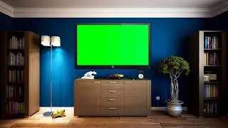 TV Smart tv Green Screen Effect AU Creations